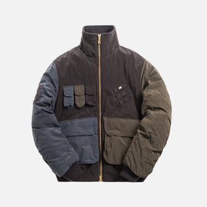 Kith Aviation Bomber Jacket - Espresso / Multi