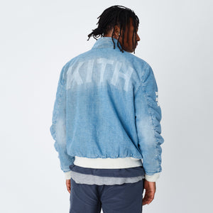 Kith Denim Aviation Bomber Jacket - Hosu 2.0 Wash