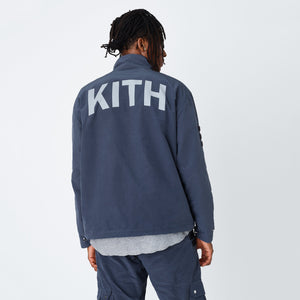 Kith Solid Militia Jacket Ripstop - Ebony