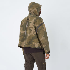 Kith Full-Zip Cargo Hoodie - Camo