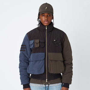 Kith Aviation Bomber Jacket - Espresso / Multi