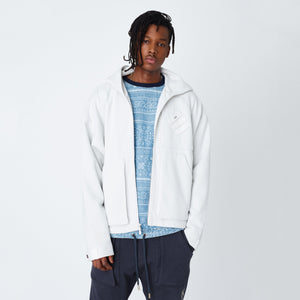 Kith Full-Zip Cargo Hoodie - Light Grey