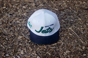 JUST DON New York Jets Script Logo - White / Black