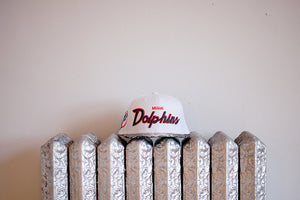 JUST DON Miami Dolphins Script - White / Natural