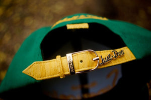 JUST DON Seattle Supersonics Script Logo - Green / Yellow