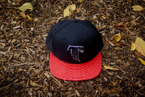 JUST DON Atlanta Falcons Logo - Black / Red