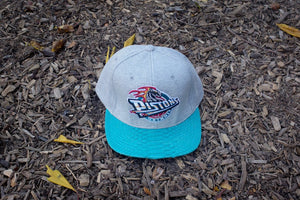 JUST DON Detroit Pistons Logo - Fleece / Teal