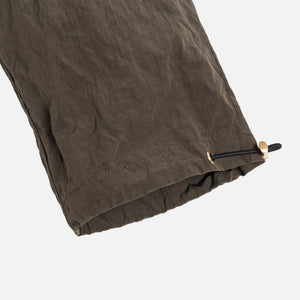 Kith Field Pant 2.0 Crinkle Nylon - Black Olive