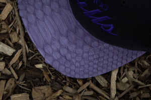 JUST DON Bulls Script - Black / Purple