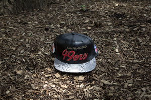 JUST DON '49ers' Leather - Black / Natural