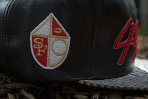 JUST DON '49ers' Leather - Black / Natural