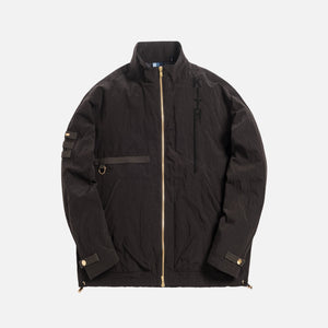 Kith Solid Militia Jacket Crinkle Nylon - Espresso