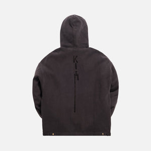 Kith Full-Zip Cargo Hoodie - Espresso