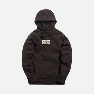 Kith Splintered Logo Hoodie - Espresso