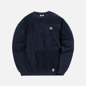 Kith x Russell Athletic Reverse Crewneck - Dark Navy