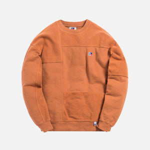 Kith x Russell Athletic Reverse Crewneck - Amber Brown