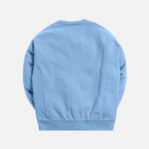 Kith x Russell Athletic Varisty Logo Crewneck - Blue Shadow