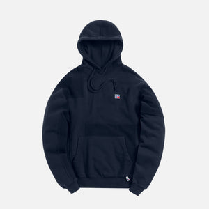 Kith x Russell Athletic Reverse Hoodie - Dark Navy