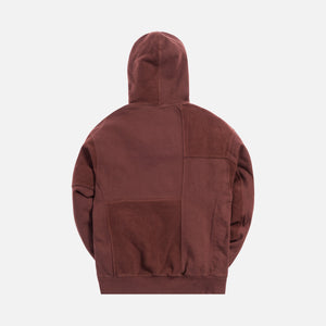 Kith x Russell Athletic Reverse Hoodie - Decadent Chocolate