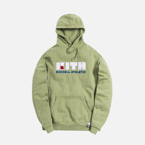 Kith x Russell Athletic Varsity Logo Hoodie - Mistletoe