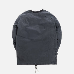 Kith L/S Nylon Ripstop Johnson Crewneck - Ebony