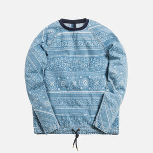 Kith L/S Denim Johnson Crewneck - Hosu 2.0 Wash