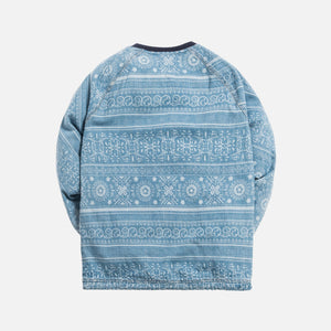 Kith L/S Denim Johnson Crewneck - Hosu 2.0 Wash