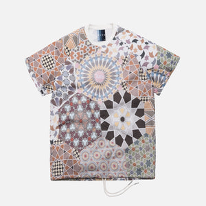 Kith Howard Moroccan Tile Print Seersucker Tee - Multi