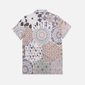 Kith Moroccan Tile Print Seeksucker Camp Shirt - Multi