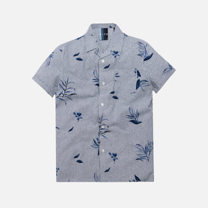 Kith Floral Seeksucker Camp Shirt - Blue