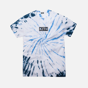 Kith Summer Tie Dye Tee - Blue / White