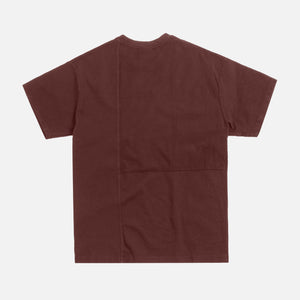 Kith x Russell Athletic Reverse Tee - Decadent Chocolate