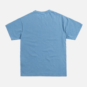 Kith x Russell Athletic Varsity Logo Tee - Blue Shadow