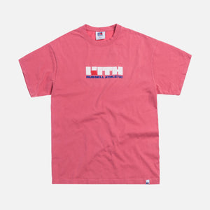 Kith x Russell Athletic Varsity Logo Tee - Baroque Rose