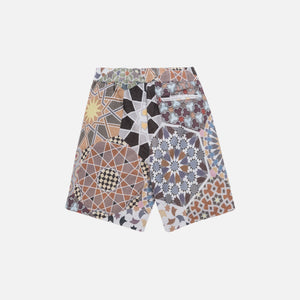 Kith Moroccan Tile Print Seersucker Shorts - Multi