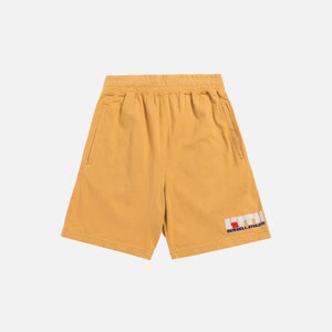 Kith x Russell Athletic Jersey Varsity Logo Shorts - Golden Apricot