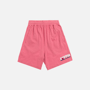 Kith x Russell Athletic Jersey Varsity Logo Shorts - Baroque Rose