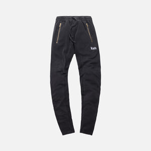 Kith Bleecker Crystal Wash Sweatpant - Asphalt