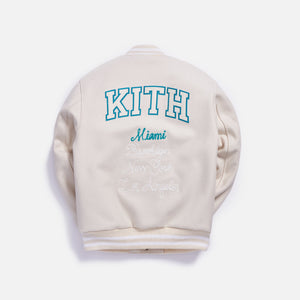 Kith x Vogue x Golden Bear Varsity Jacket - Miami